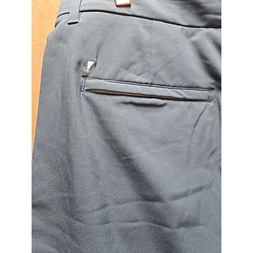 Primo Golf Jogger Pants Mens 35 Short Slate Blue Performance‎ Tapered Ankle Zip
